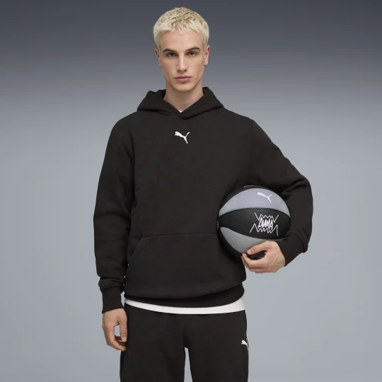 Foto van product PUMA teamJAWS Post Game basketbalhoodie voor Heren, Zwart