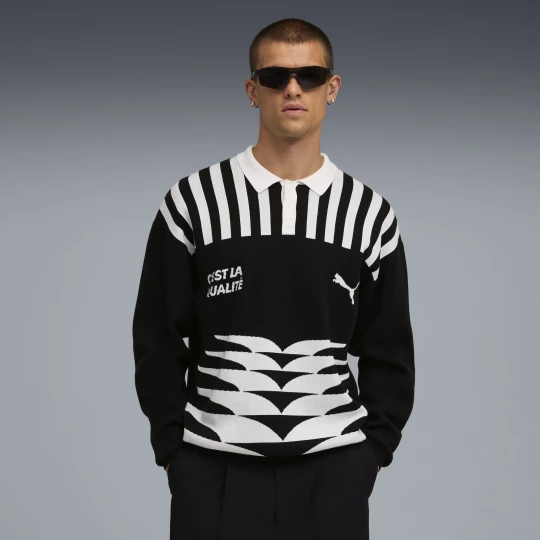Foto van product PUMA The NeverWorn VI gebreid shirt voor Heren, Zwart
