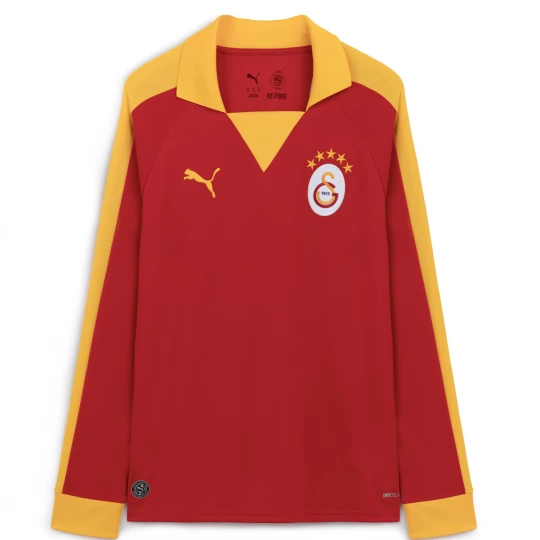 Foto van product PUMA Thuisshirt van Galatasaray SK met lange mouwen voor Heren, Rood / Geel