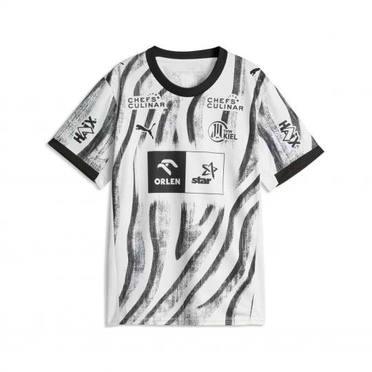Foto van product PUMA THW Kiel thuisshirt, Zwart / Wit