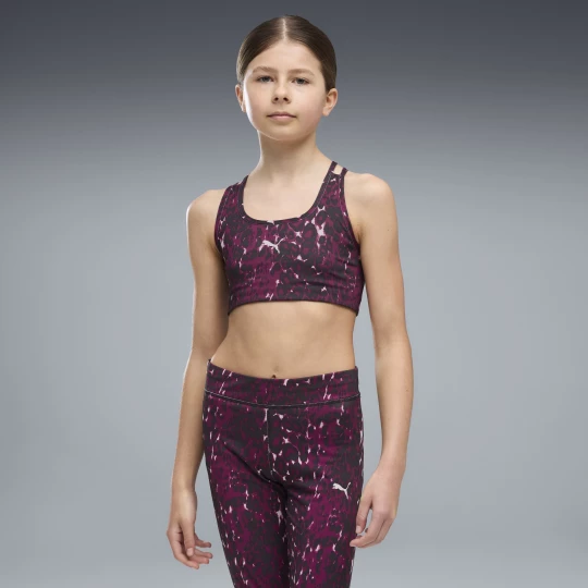 Foto van product PUMA Train All Day Essentials Crossover sportbeha met print voor Dames