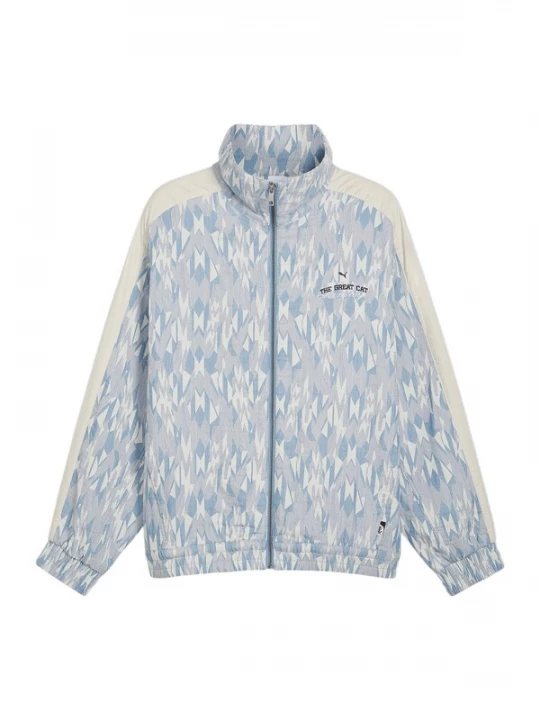 Foto van product PUMA Trainingsjack 'Nostalgia T7' blauw / lichtblauw / gemengde kleuren