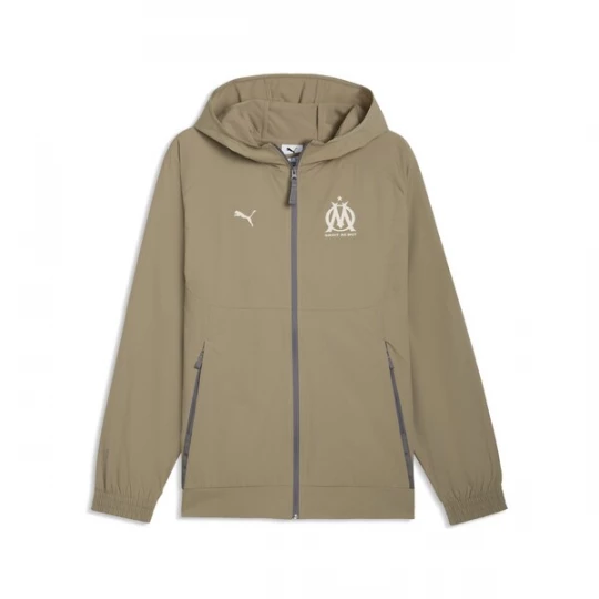 Foto van product PUMA Trainingsjack 'Olympique de Marseille' kaki
