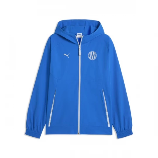 Foto van product PUMA Trainingsjack 'Olympique de Marseille Pumatech' royal blue / koningsblauw / wit