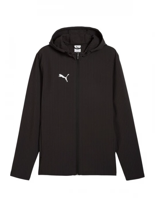 Foto van product PUMA Trainingsjack 'TeamAdditions' zwart / wit