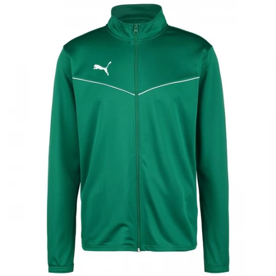 Foto van product PUMA Trainingsjack 'TeamRise' grasgroen / wit