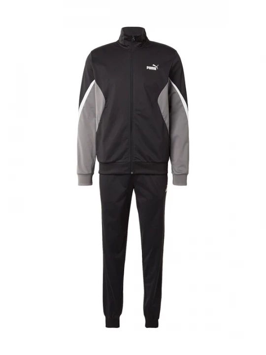 Foto van product PUMA Trainingspak 'ESS' grijs / zwart / wit