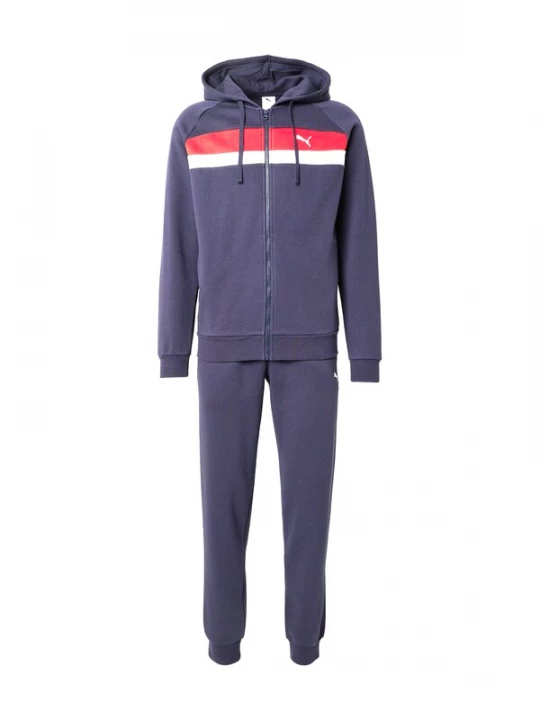 Foto van product PUMA Trainingspak navy / rood / wit