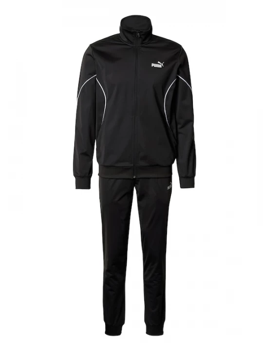 Foto van product PUMA Trainingspak 'Poly Piping' zwart / wit