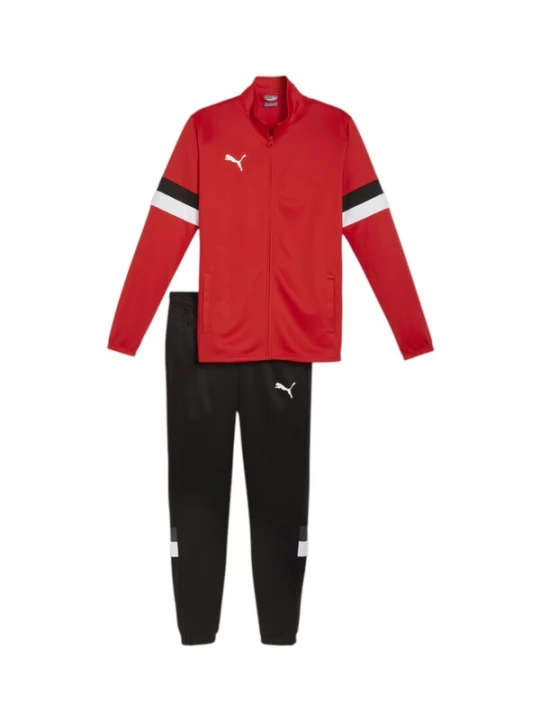 Foto van product PUMA Trainingspak 'Team Rise' oranjerood / zwart / wit