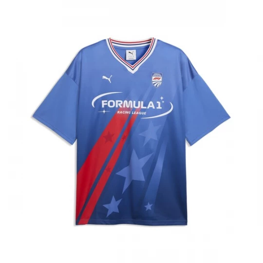 Foto van product PUMA Tricot 'F1® Austin Relaxed' saffier / rood / wit