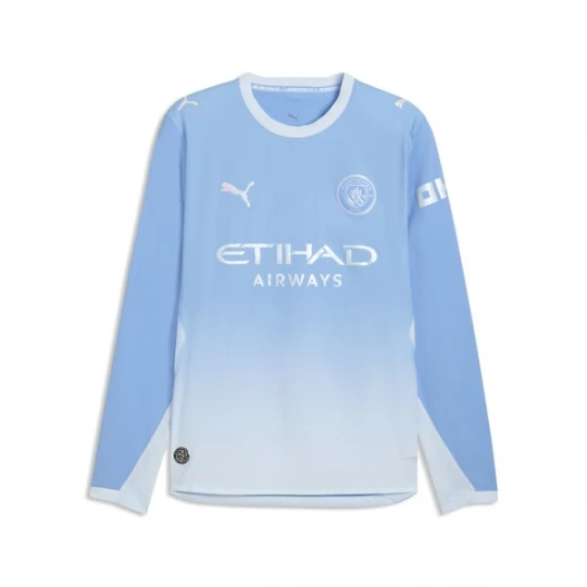 Foto van product PUMA Tricot 'Manchester City 26 / 27 Authentic' lichtblauw / zilver / wit