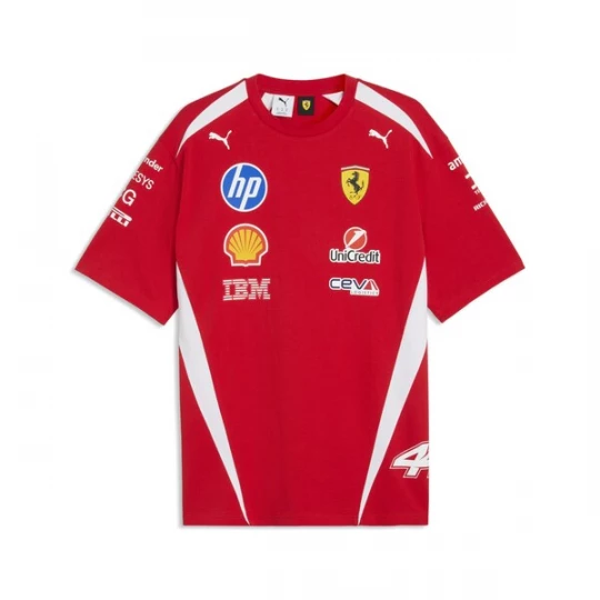 Foto van product PUMA Tricot 'Scuderia Ferrari HP Replica' vuurrood / wit