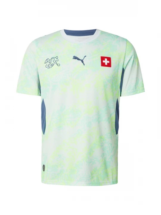 Foto van product PUMA Tricot 'SFV Away' enziaan / appel / lichtgroen / wit