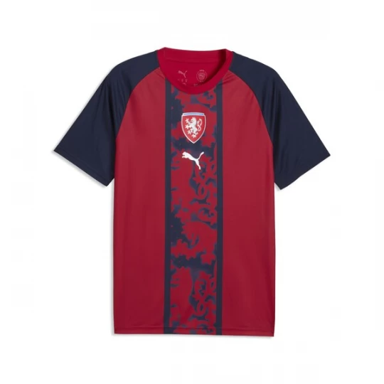 Foto van product PUMA Tricot 'Tschechien' navy / kersrood / wit