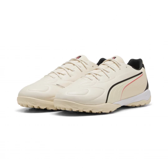Foto van product PUMA ULTRA 20 MATCH+ TT voetbalschoenen, Zwart / Rood / Bruin
