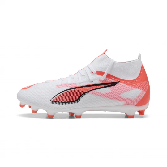 Foto van product PUMA ULTRA 5 MATCH+ FG / AG voetbalschoenen, Zwart / Rood / Wit