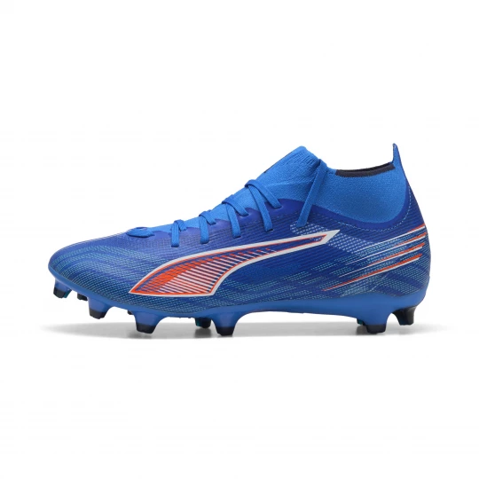 Foto van product PUMA ULTRA 6 MATCH+ FG / AG voetbalschoenen voor Dames, Blauw / Rood / Wit beżowy