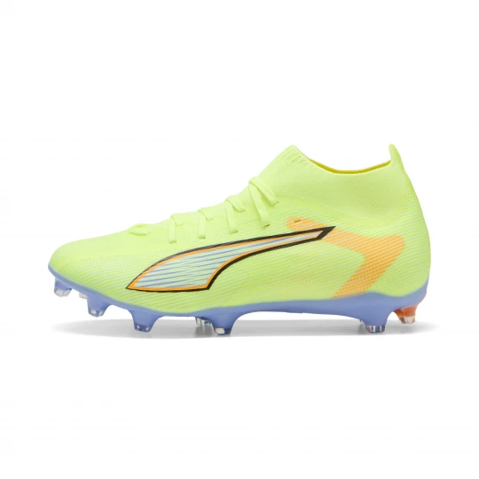 Foto van product PUMA ULTRA 6 MATCH+ LIGHT UP FG / AG voetbalschoenen voor Dames, Blauw
