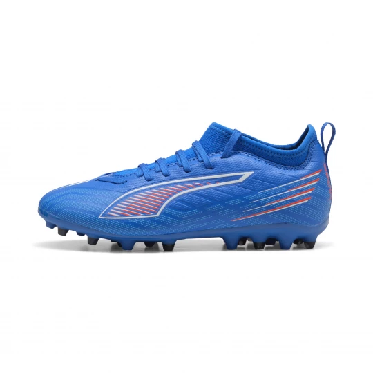 Foto van product PUMA ULTRA 6 MATCH MG voetbalschoenen, Blauw / Rood / Wit beżowy