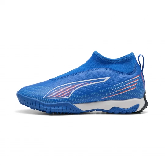 Foto van product PUMA ULTRA 6 MATCH+ TT voetbalschoenen zonder veters, Blauw / Rood / Wit beżowy