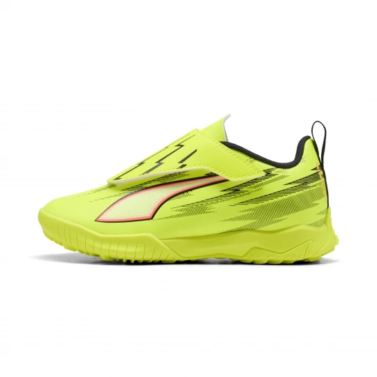 Foto van product PUMA ULTRA 6 PLAY TT voetbalschoenen, Zwart / Rood / Geel
