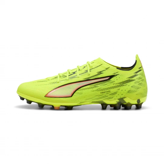 Foto van product PUMA ULTRA 6 ULTIMATE MG uniseks voetbalschoenen, Zwart / Rood / Geel
