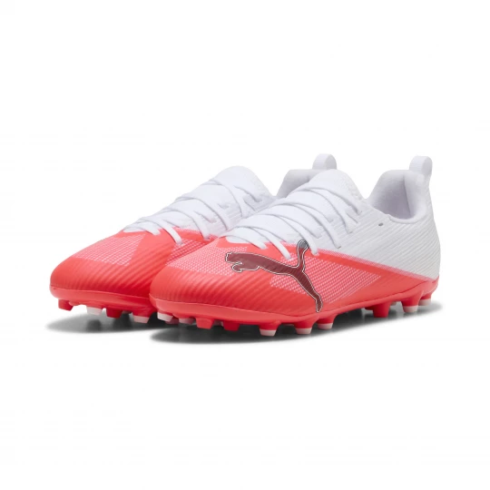 Foto van product PUMA ULTRA 7 MATCH MG voetbalschoenen, Zwart / Rood / Wit