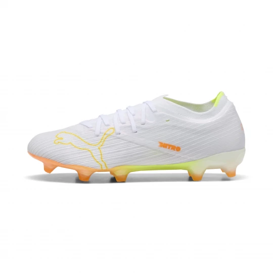 Foto van product PUMA ULTRA NITROâ¢ 7 MATCH Wit FG uniseks voetbalschoenen, Geel / Wit