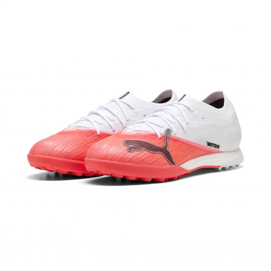 Foto van product PUMA ULTRA NITROâ¢ 7 PRO CAGE TT voetbalschoenen, Zwart / Rood / Wit