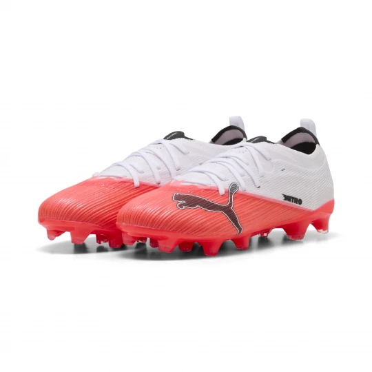 Foto van product PUMA ULTRA NITROâ¢ 7 ULTIMATE FG / AG voetbalschoenen, Zwart / Rood / Wit