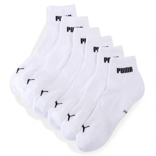 Foto van product PUMA uniseks korte sokken, Wit