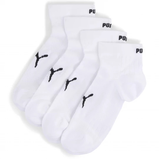 Foto van product PUMA Uniseks quartersokken (set van 2 paar), Wit
