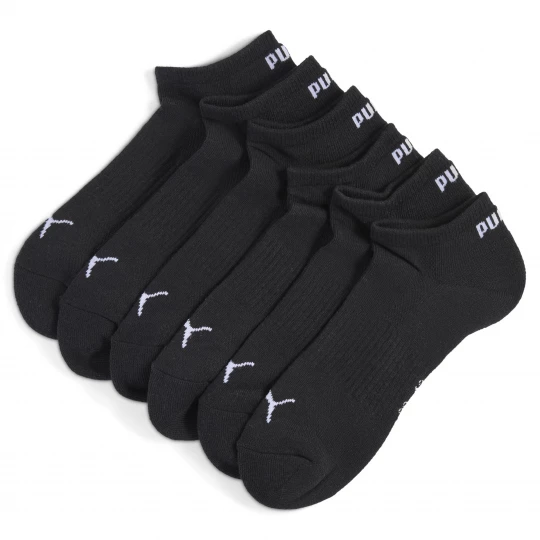 Foto van product PUMA Uniseks sneakersokken met demping (set van 3), Zwart