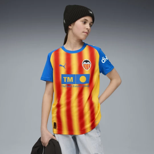 Foto van product PUMA Valencia CF 25 / 26 derde shirt, Rood / Geel