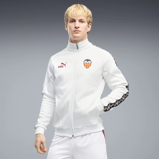 Foto van product PUMA Valencia CF KING Anthem jack met volledige rits voor Heren, Wit
