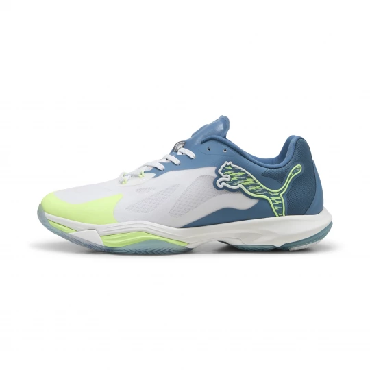 Foto van product PUMA Vantage NITROâ¢ handbalschoenen, Blauw / Wit