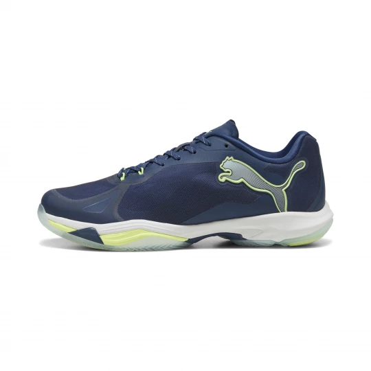 Foto van product PUMA Vantage NITROâ¢ uniseks handbalschoenen, Blauw / Wit