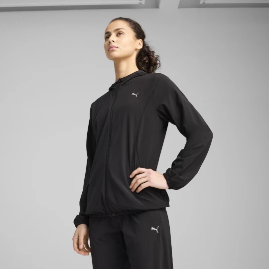 Foto van product PUMA VELOCITY geweven hardloopjack voor Dames, Zwart