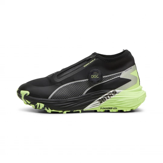 Foto van product PUMA Voyage NITROâ¢ 3 Disc hardloopschoenen voor Dames, Zwart / Zilver