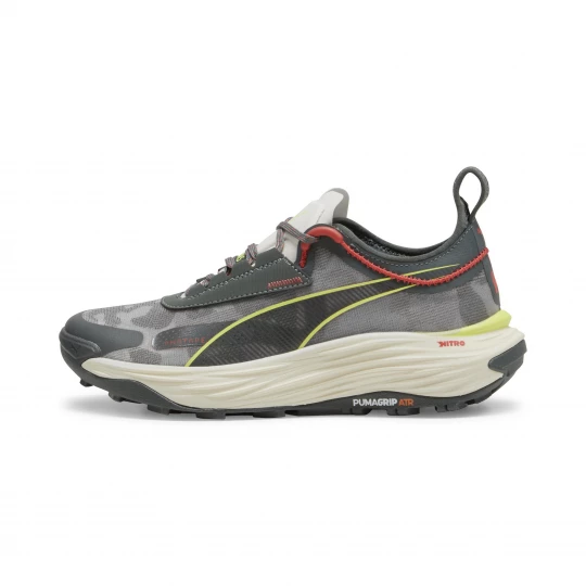Foto van product PUMA Voyage NITROâ¢ 3 Trailrunschoenen voor Dames, Groen / Grijs / Rood