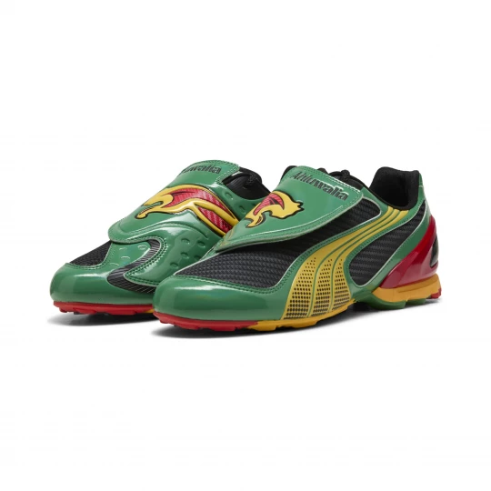 Foto van product PUMA x AHLUWALIA V-S1 sneakers uniseks, Groen / Zwart / Geel