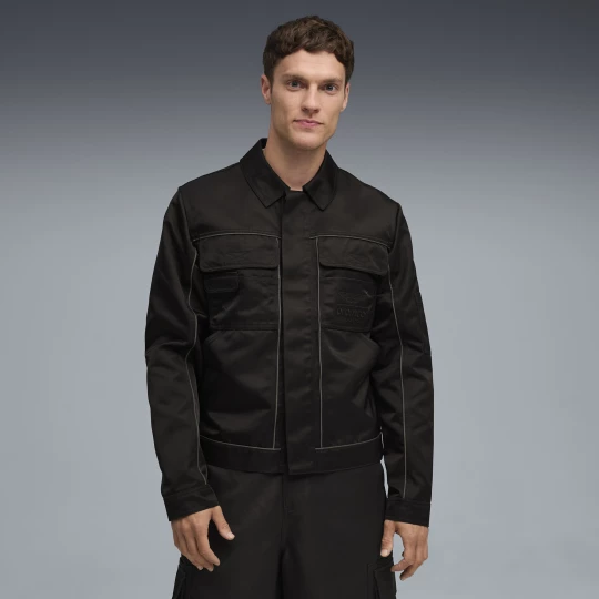 Foto van product PUMA x ASTON MARTIN ARAMCO F1Â® TEAM jack met volledige rits voor Heren, Zwart