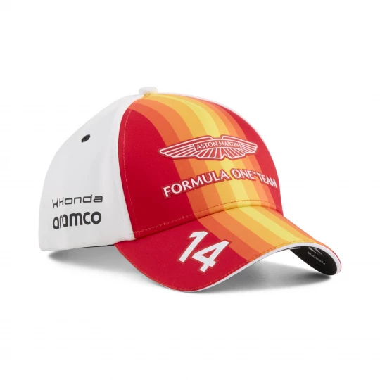 Foto van product PUMA x ASTON MARTIN ARAMCO F1Â® TEAM Replica van de Fernando Alonso Special baseballpet, Wit