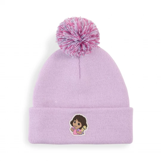 Foto van product PUMA x DORA THE EXPLORER middellange beanie met pompon