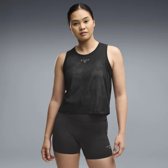 Foto van product PUMA x HYROX CLOUDSPUN ThermoAdapt korte tanktop voor Dames, Zwart
