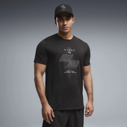 Foto van product PUMA x HYROX CLOUDSPUN ThermoAdapt T-shirt voor Heren, Zwart
