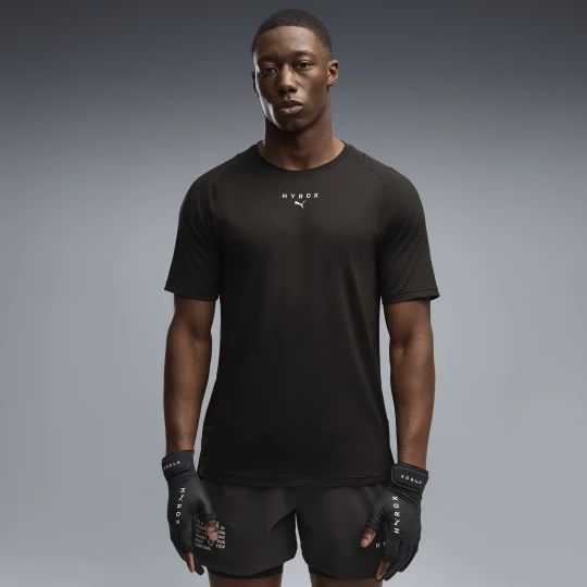 Foto van product PUMA x HYROX PWRMODE T-shirt voor Heren, Zwart