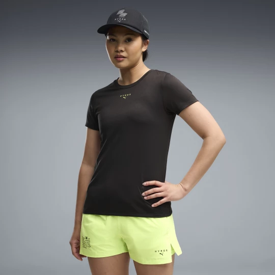 Foto van product PUMA x HYROX T-shirt met print voor Dames, Zwart