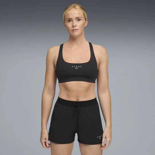 Foto van product PUMA x HYROX Tech sportbeha voor Dames, Zwart
